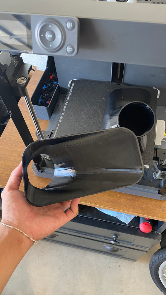 03-05 TSX/CL9/CL7 Fog Light Ducts adapted for BRC and CT Cold Air Intake