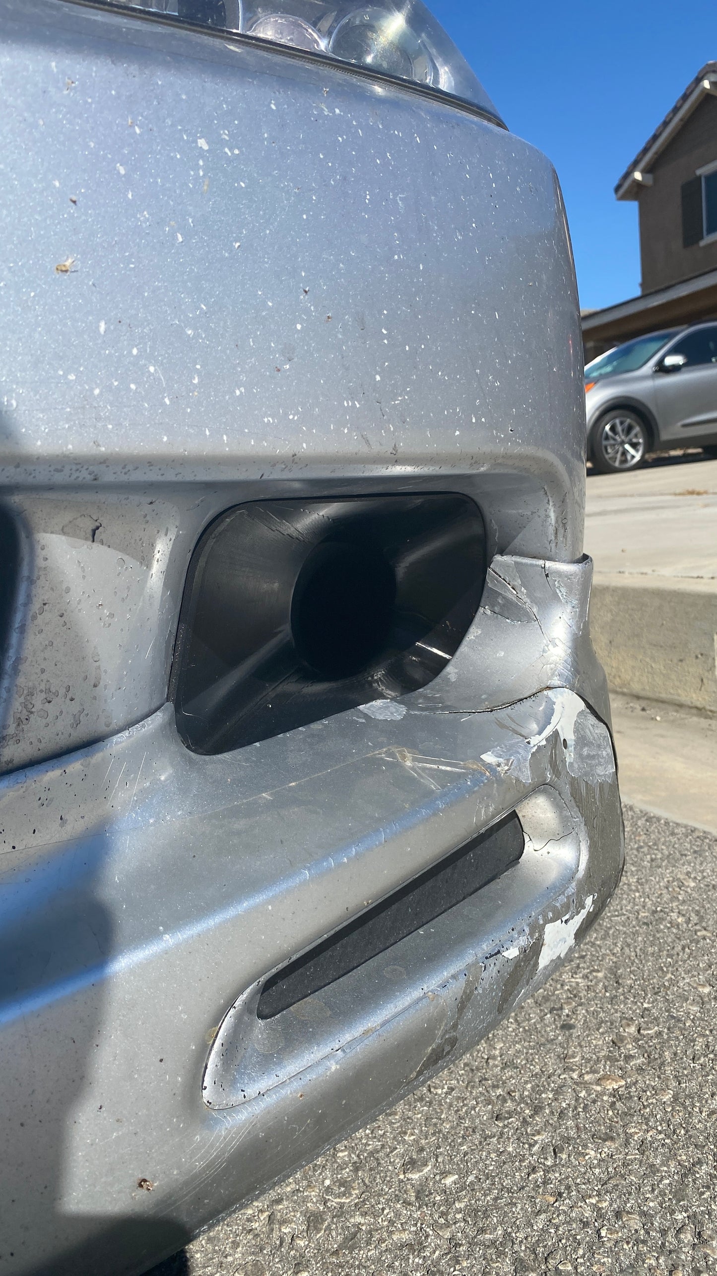 03-05 TSX/CL9/CL7 Fog Light Ducts adapted for BRC and CT Cold Air Intake