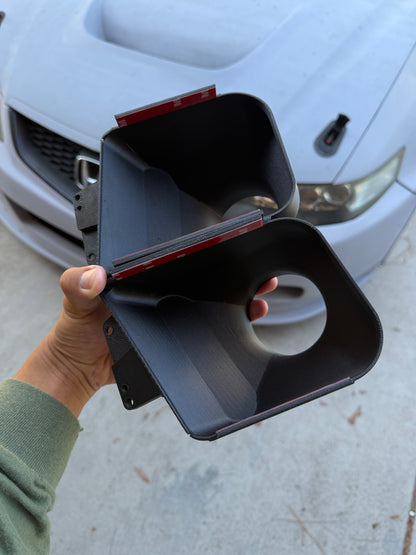 06-08 TSX/CL9/CL7 Brake Cooling Fog Light Ducts (3" Outlet)