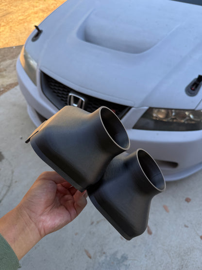 06-08 TSX/CL9/CL7 Brake Cooling Fog Light Ducts (3" Outlet)