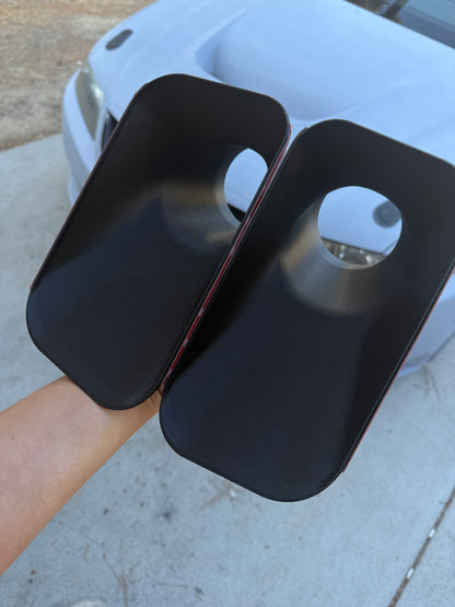 03-05 TSX/CL9/CL7 Brake Cooling Fog Light Ducts (3" Outlet) for Stock, Mugen, A-Spec Lip