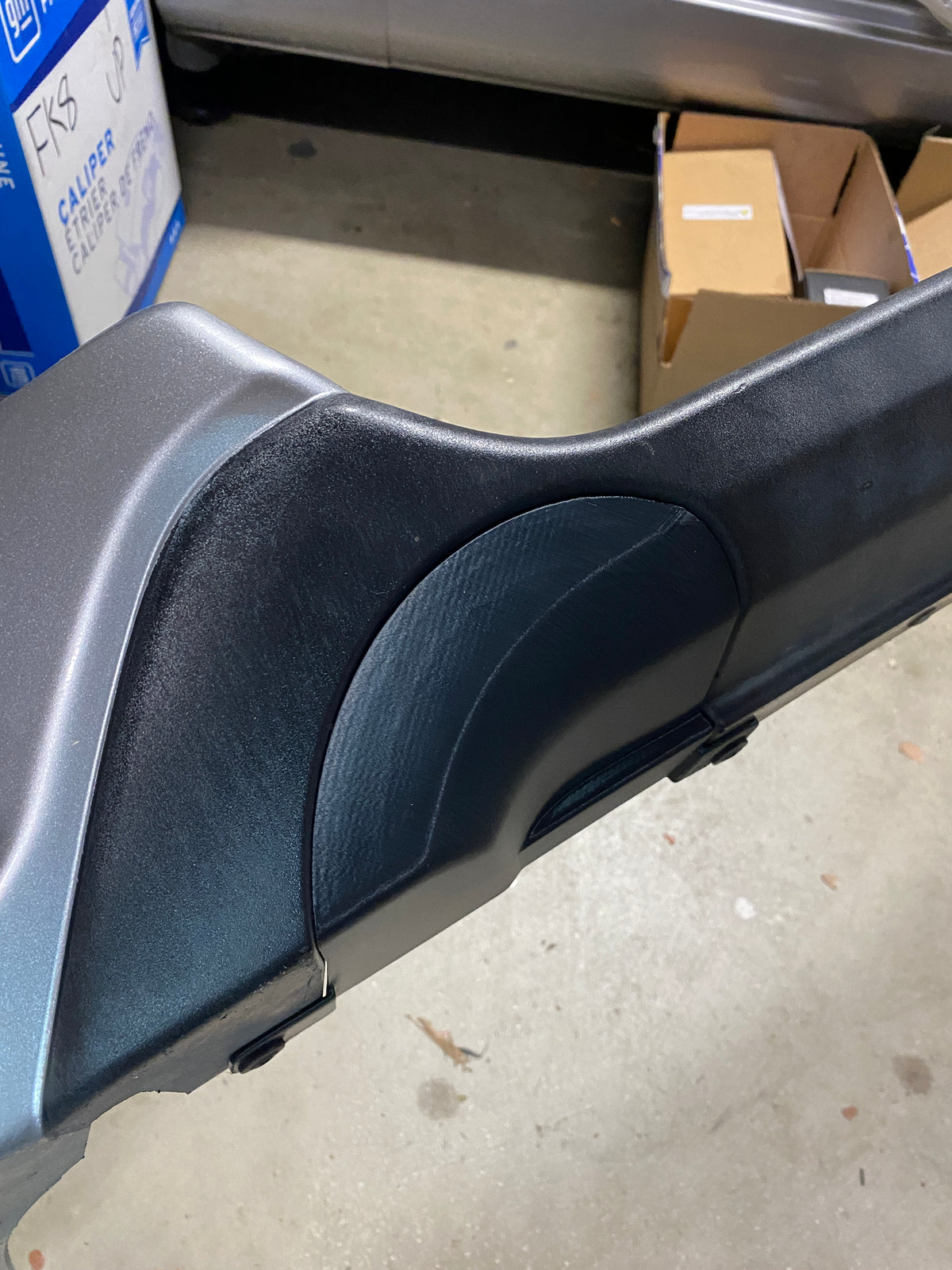 06-08 TSX A-Spec Rear Lip Exhaust Plug