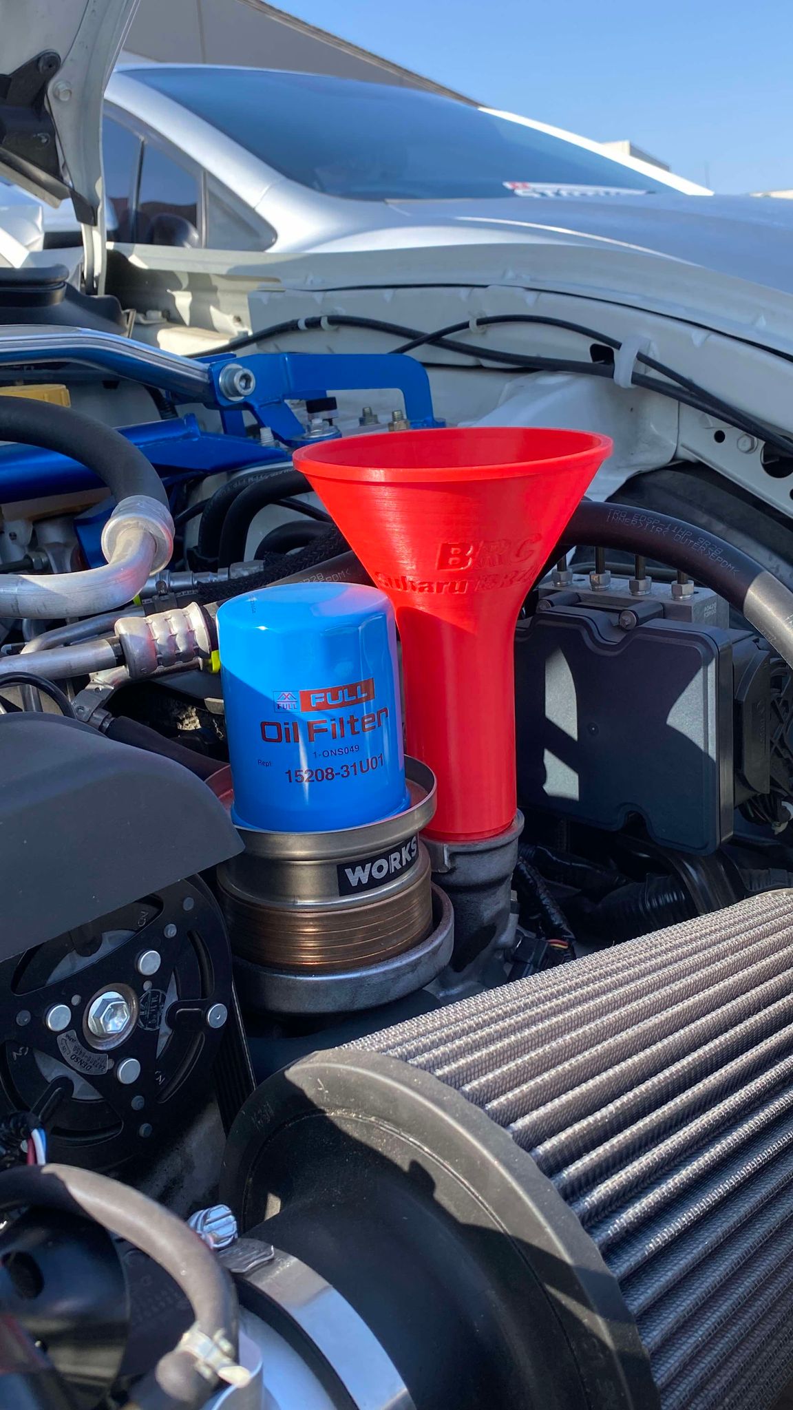 BRC Threaded Oil Funnel - SUBARU