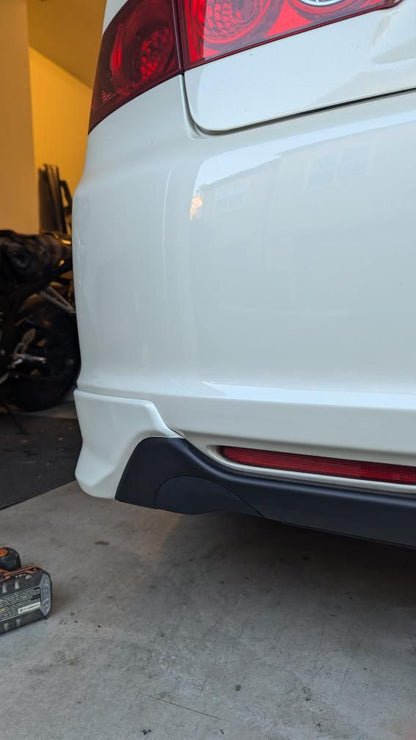06-08 TSX A-Spec Rear Lip Exhaust Plug