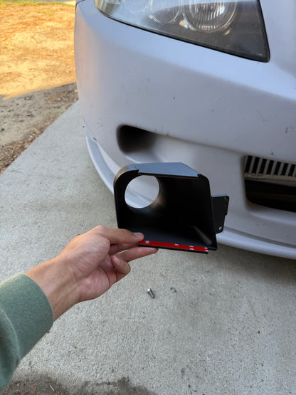 06-08 TSX/CL9/CL7 Brake Cooling Fog Light Ducts (3" Outlet)