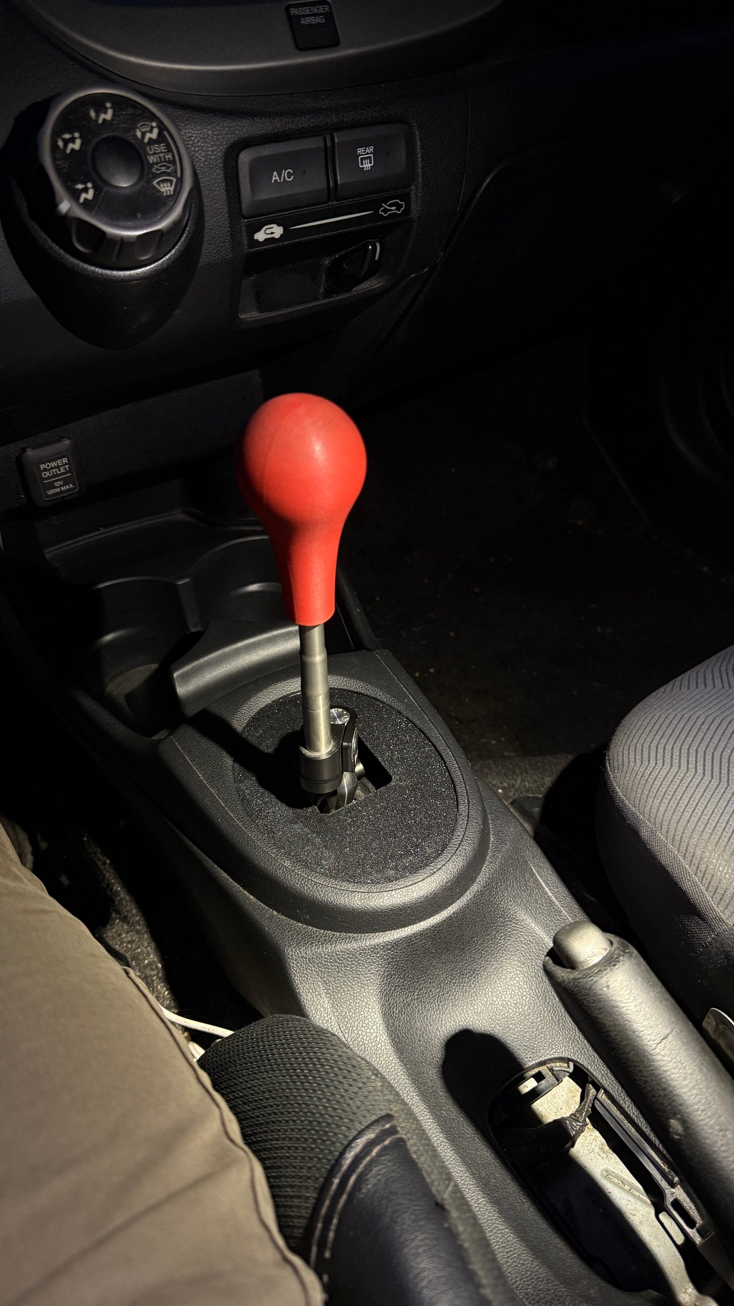 GE Honda Fit Shift Plate