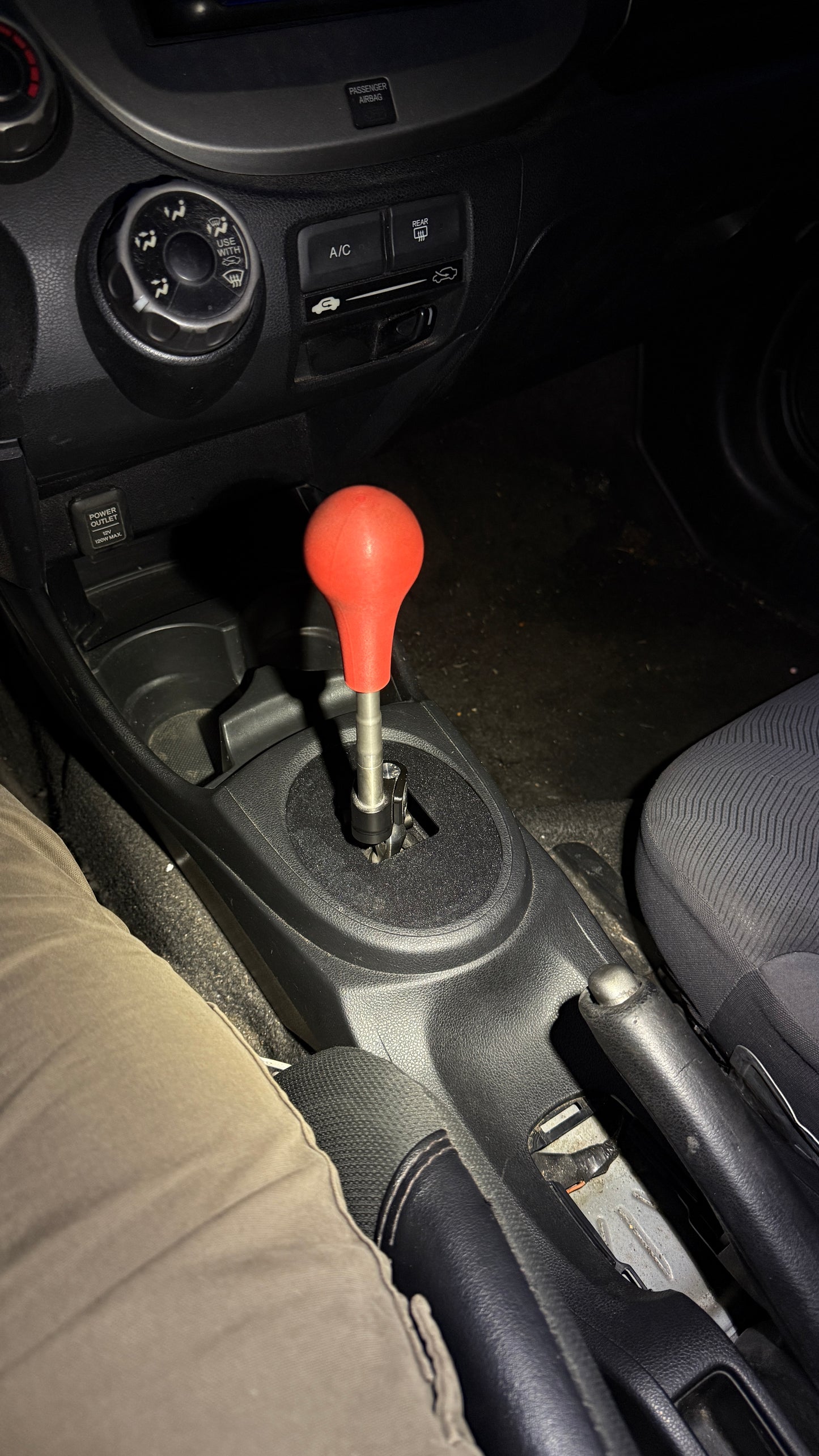 GE Honda Fit Shift Plate