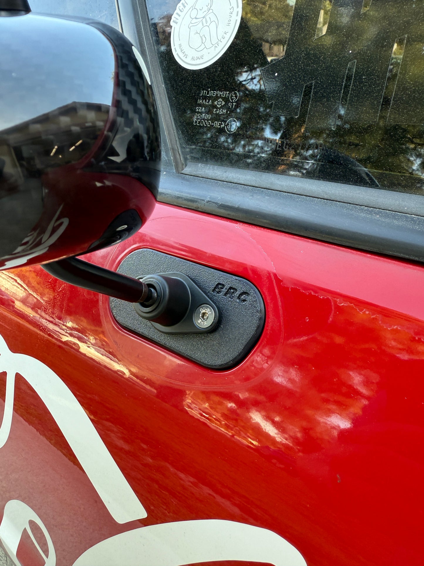 Honda Del Soil APR Mirror Mounting Plates