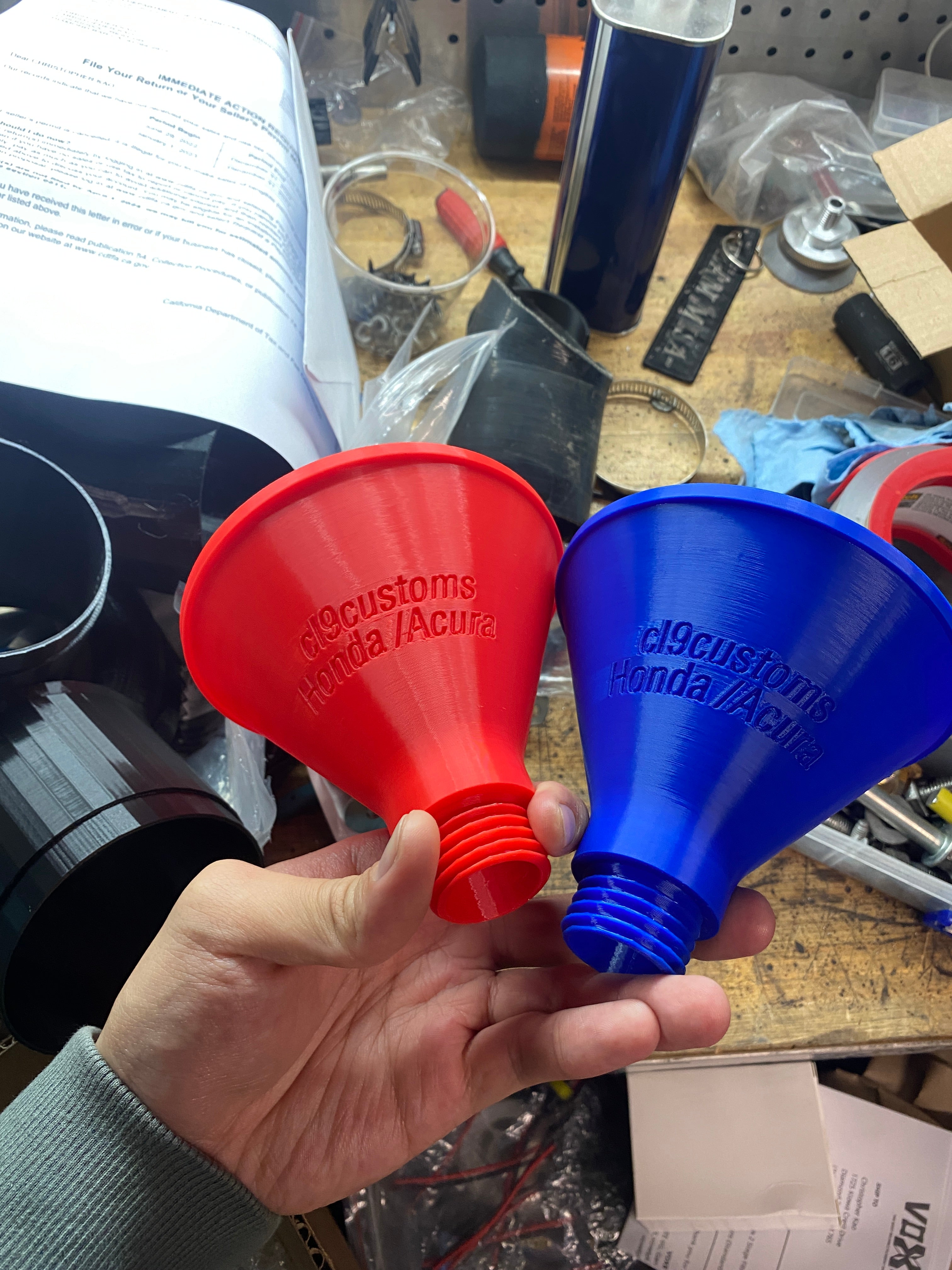 BRC Threaded Oil Funnel - HONDA – BeatRacingComponents