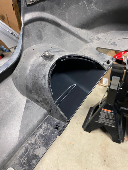06-08 TSX A-Spec Rear Lip Exhaust Plug