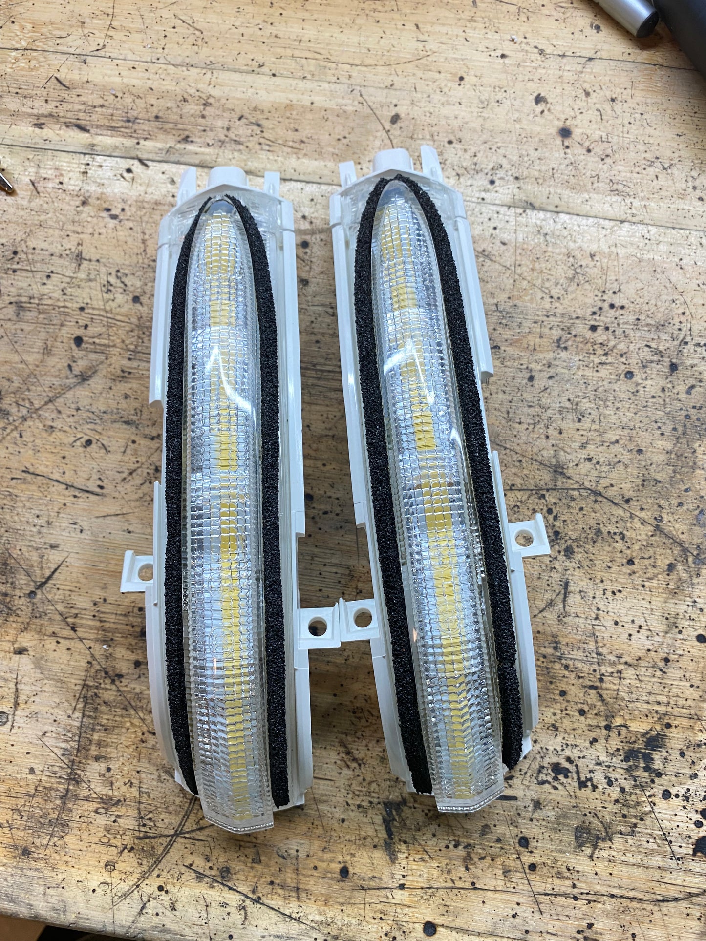 White LED Mirror Signals Acura TSX